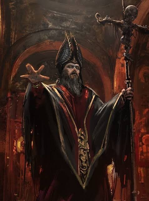 Imagem do clérigo de Aldebaram