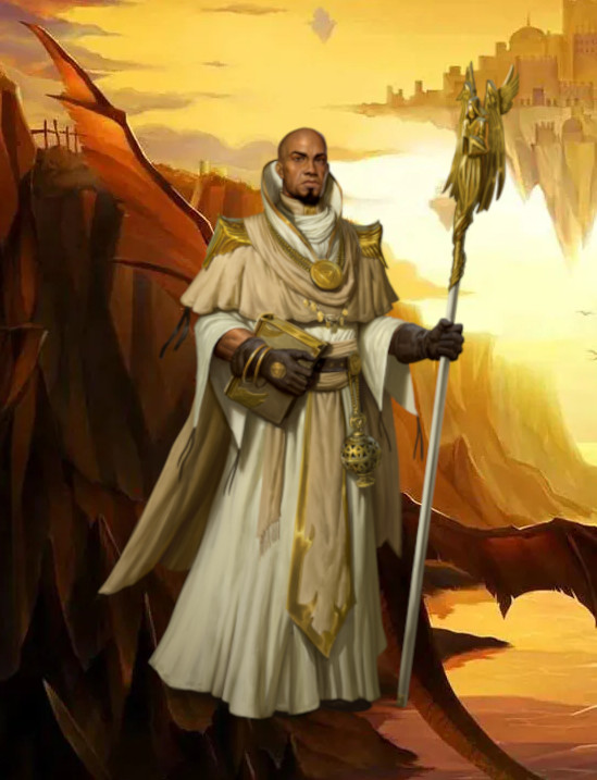 Imagem do clérigo de Miles